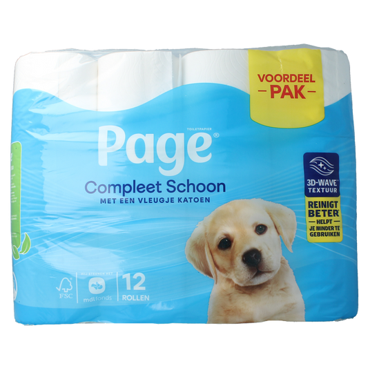 Page Compleet schoon 12 Rol