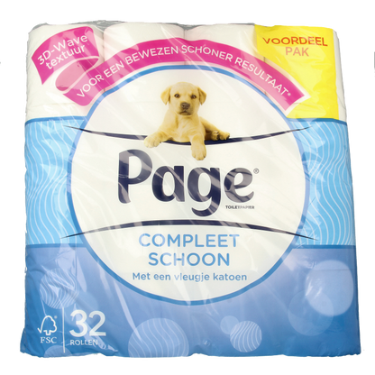 Page Compleet schoon 32 Rol