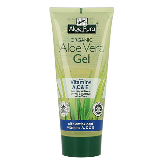 Optima Aloe pura aloe vera gel organic vitamine A C E 200 Milliliter