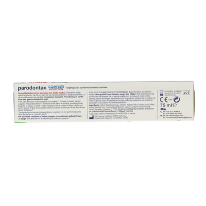 Parodontax Complete protection whitening tandpasta 75 Milliliter