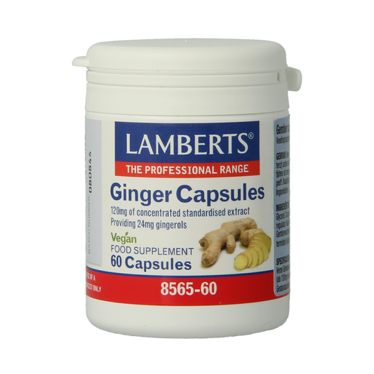 Lamberts Gember (ginger) 60 Vegetarische capsules