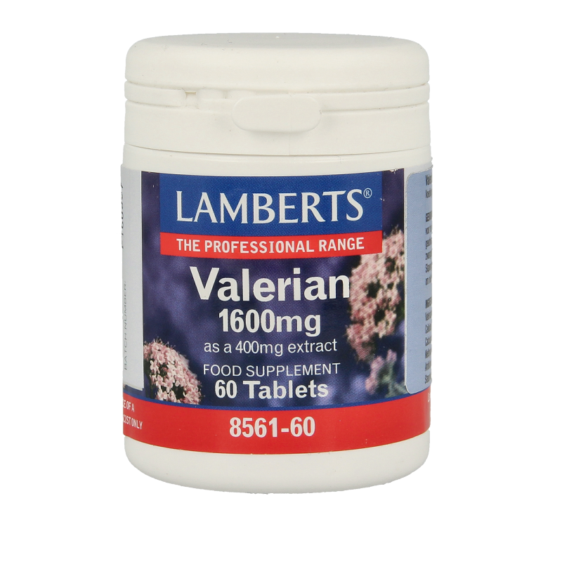 Lamberts Valeriaan 1600mg  60 Tabletten