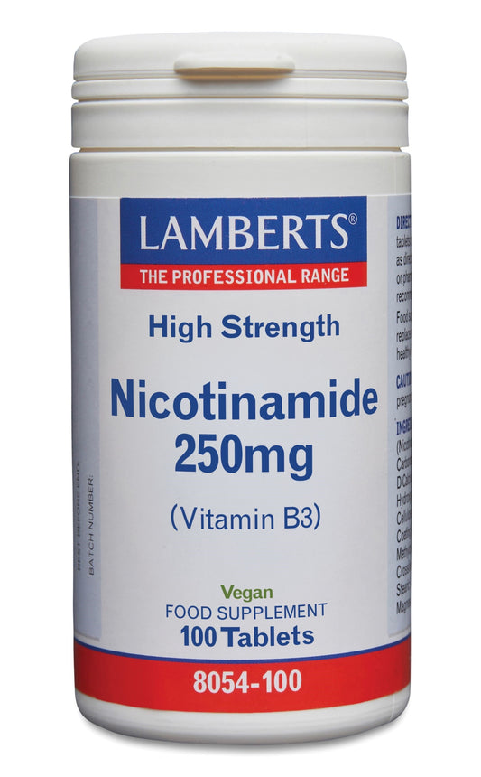 Lamberts Vitamine B3 250mg (nicotinamide) 100 Tabletten