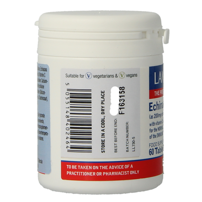 Lamberts Echinacea 1000mg met zink en vitamine C 60 Tabletten