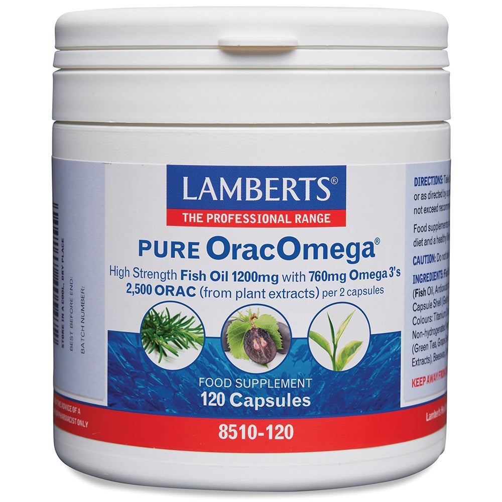 Lamberts Orac omega (visolie) 120 Capsules