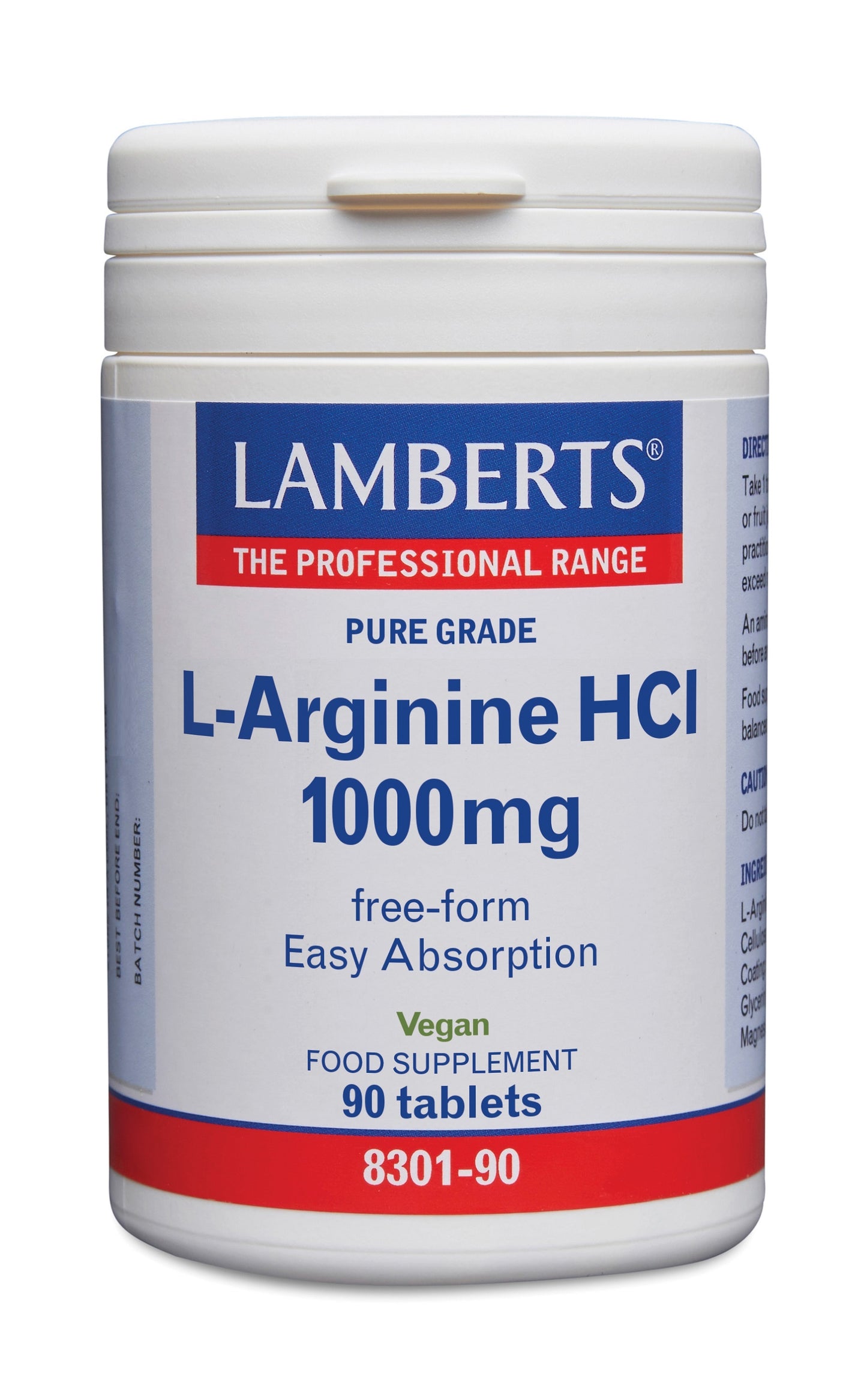 Lamberts L-Arginine 1000mg 90 Tabletten