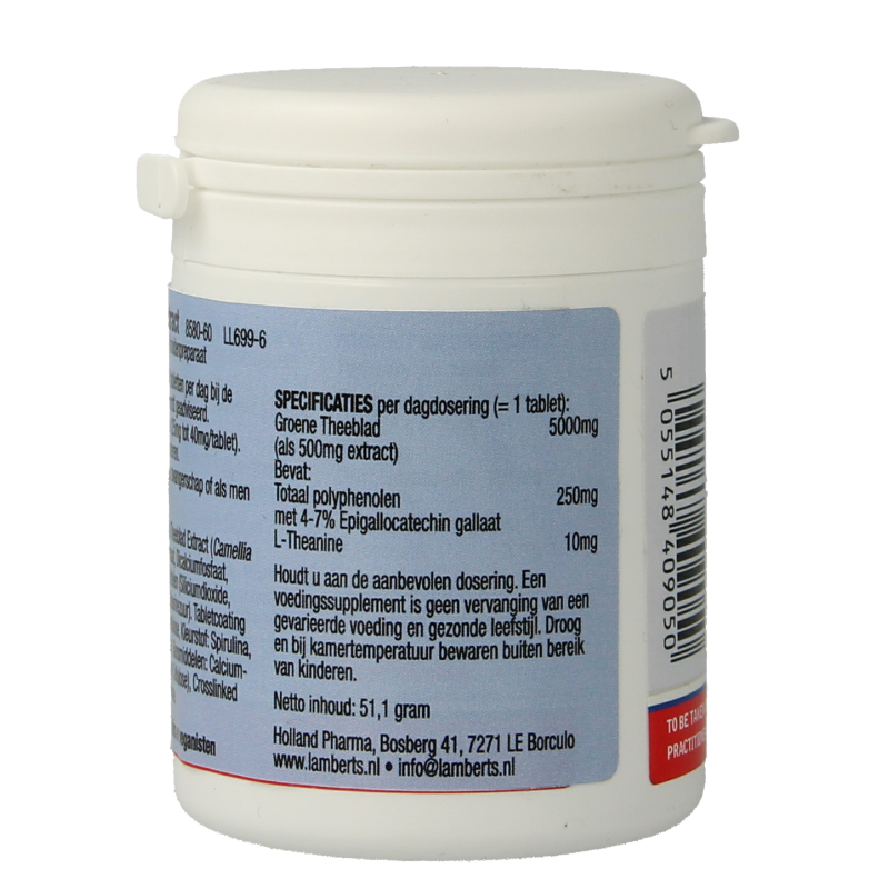 Lamberts Groene thee 5000mg 60 Tabletten