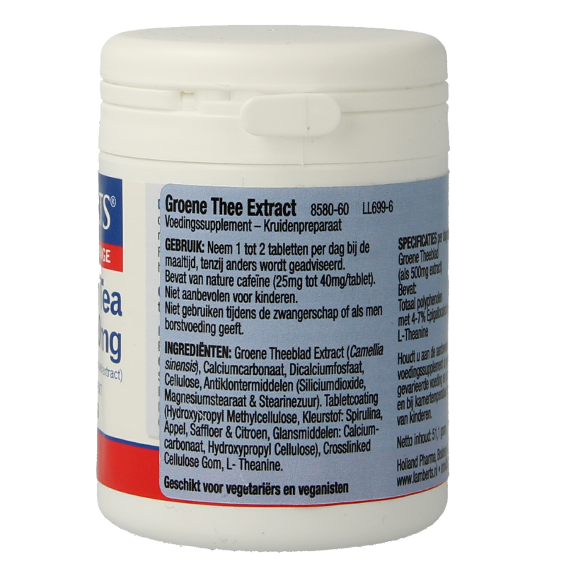 Lamberts Groene thee 5000mg 60 Tabletten