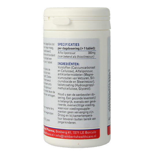 Lamberts Alfa liponzuur 300mg 90 Tabletten
