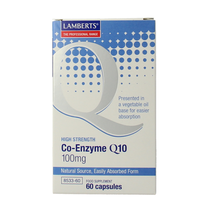 Lamberts Co enzym Q10 100mg 60 Capsules