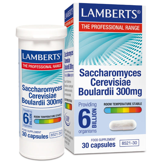 Lamberts Saccharomyces boulardii 300mg 30 Capsules
