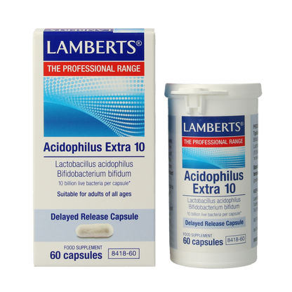 Lamberts Acidophilus Extra 10 60 Vegetarische capsules
