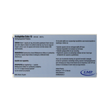 Lamberts Acidophilus Extra 10 60 Vegetarische capsules