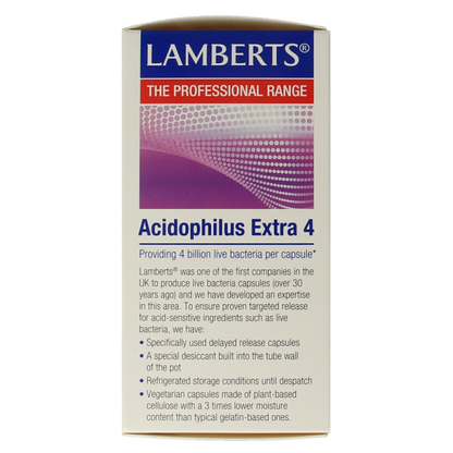 Lamberts Acidophilus Extra 4 60 Capsules
