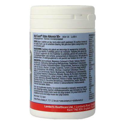 Lamberts Multi-guard osteo advance 50+ 120 Tabletten