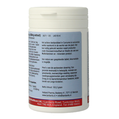 Lamberts Curcuma 20.000mg (turmeric) 120 Tabletten