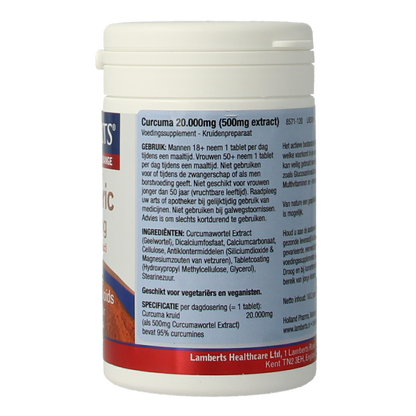 Lamberts Curcuma 20.000mg (turmeric) 120 Tabletten