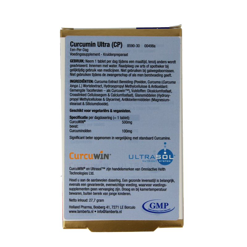 Lamberts Curcumine ultra 30 Tabletten