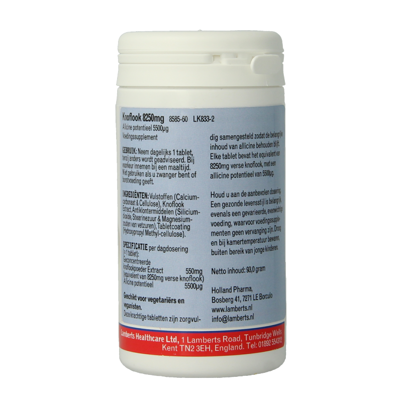 Lamberts Knoflook (garlic) 8250mg 60 Tabletten