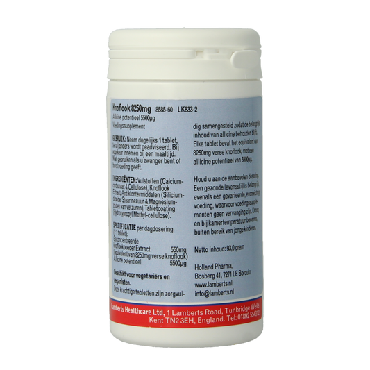 Lamberts Knoflook (garlic) 8250mg 60 Tabletten