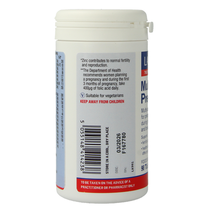 Lamberts Multi-guard zwangerschap 90 Tabletten