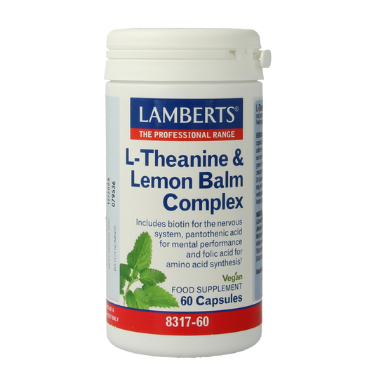 Lamberts L-Theanine & citroenmelisse complex 60 Capsules