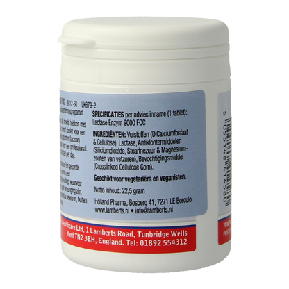 Lamberts Lactase enzym 9000 FCC 60 Tabletten