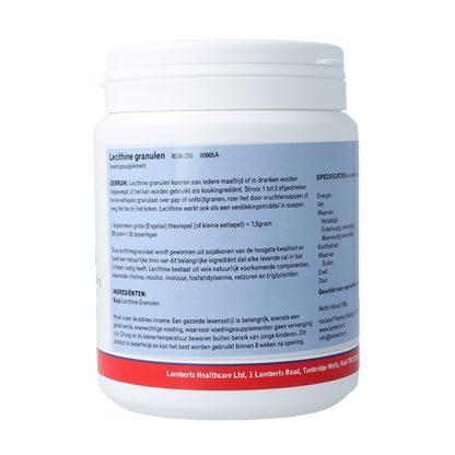 Lamberts Lecithine granulen 250 Gram