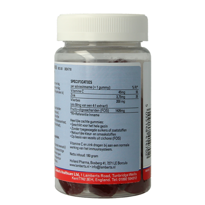 Lamberts Imuno-strength gummies 60 Gummies