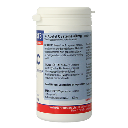 Lamberts N acetyl cysteine 90 Capsules
