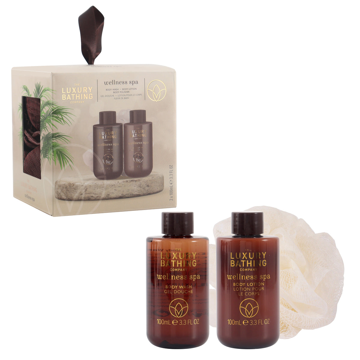 The Luxury Bathing Co Wellness Spa - Glamorous Glow 1.00 Set