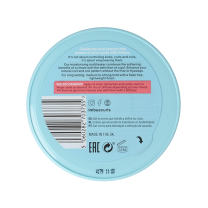 Imbue Curl empowering creme gel 200 Milliliter