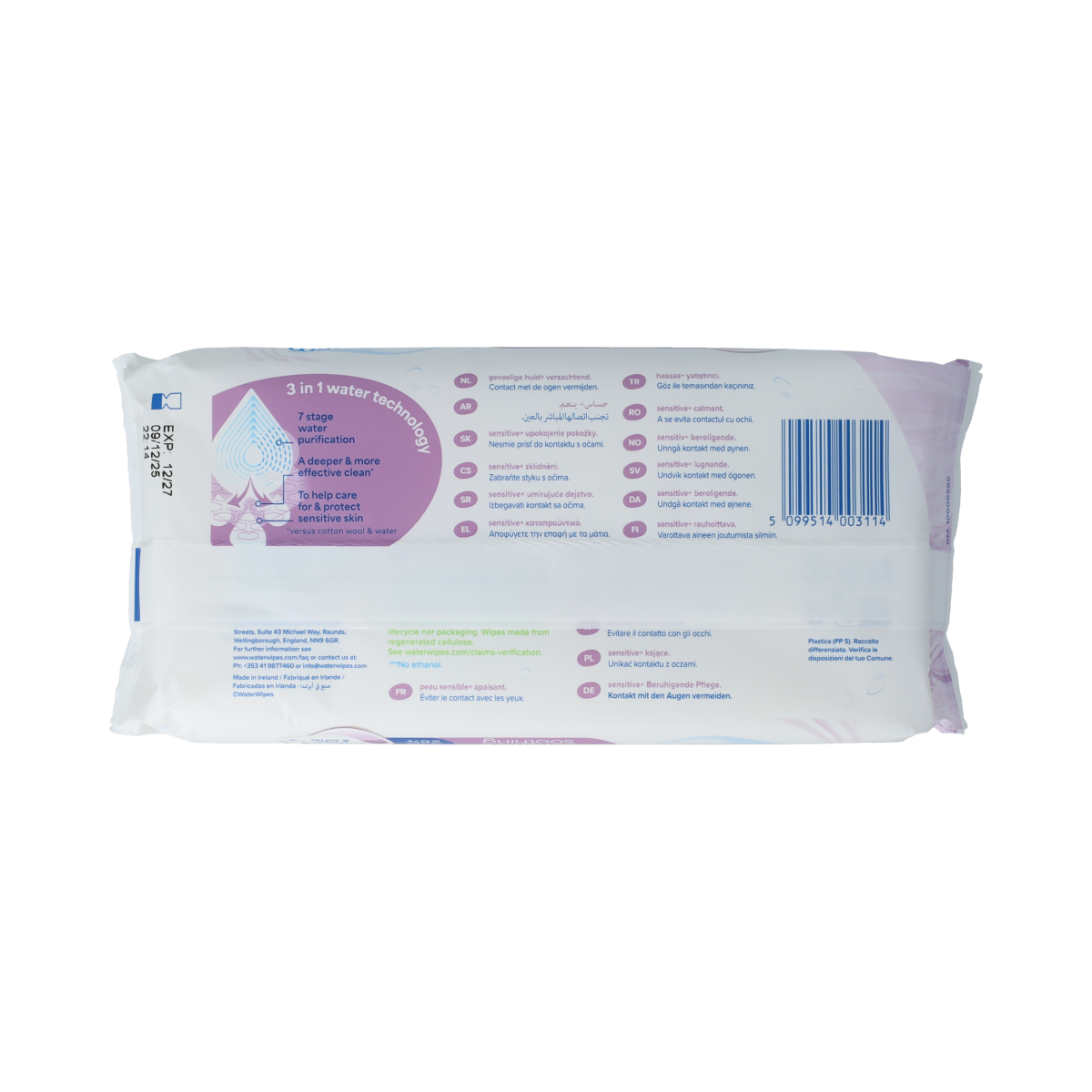 Waterwipes WaterWipes Soothing 48 48.00 Stuks