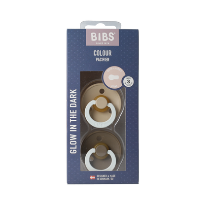 Bibs Fopspeen maat 3 glow in the dark 2.00 Stuks