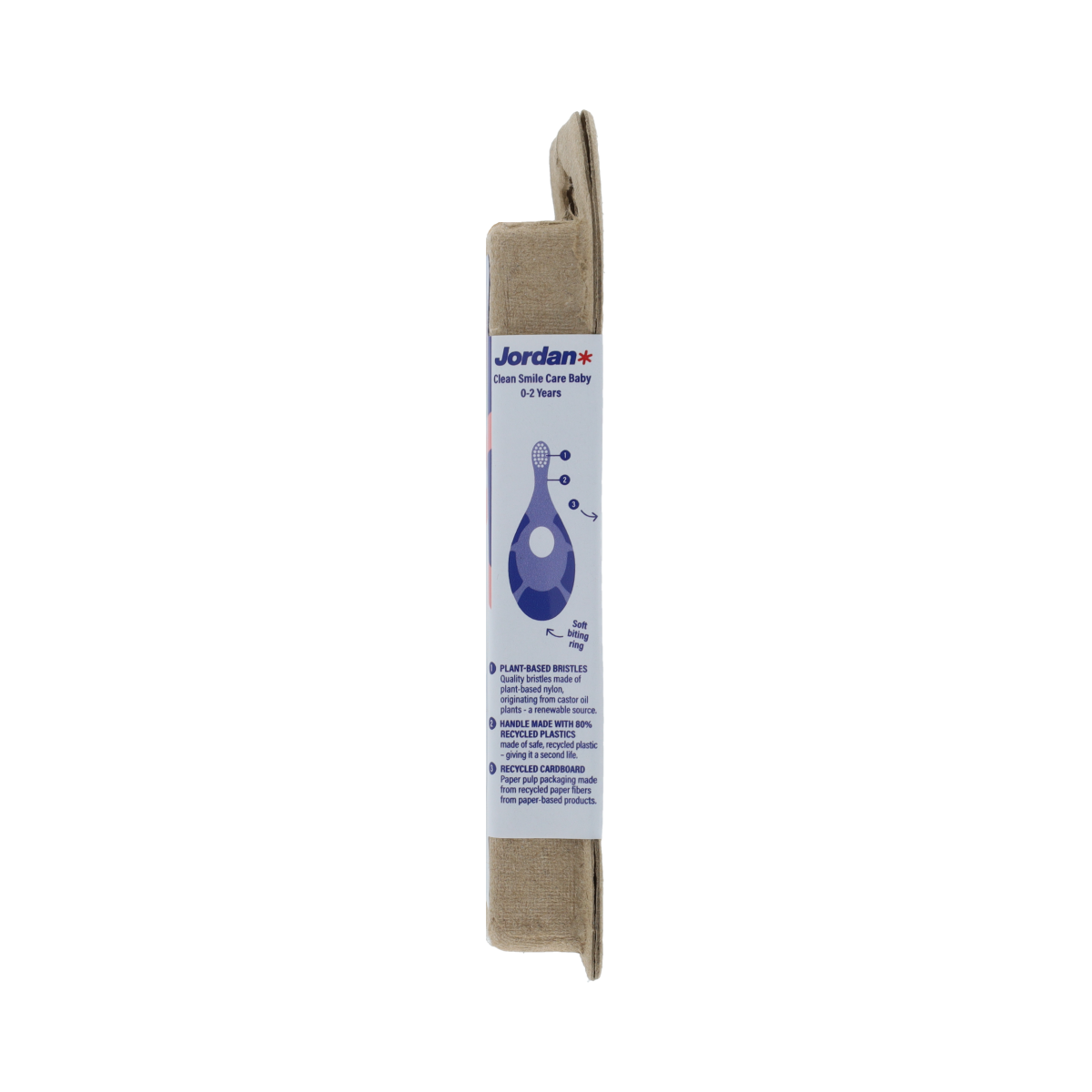 Jordan Tandenborstel Baby Clean Smile Care Extra Soft 1.00 Stuks