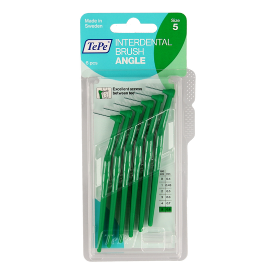 TePe Angle groen 0.8 mm maat 5 6 Stuks