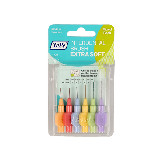 TePe Interdentale rager x-soft gemengd 6 Stuks