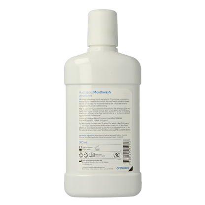 TePe Hydraterende mondspoeling droge mond unflavoured 500 Milliliter