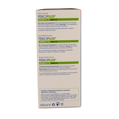 Curaprox Perio plus protect CHX 0.12 200 Milliliter