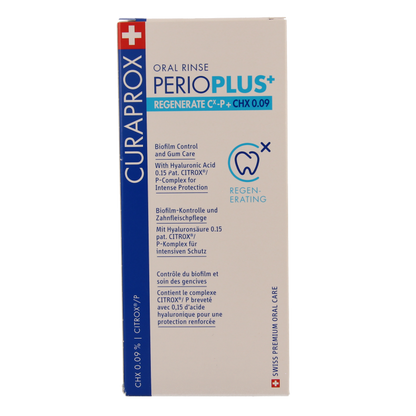 Curaprox Perio plus regenerate CHX 0.09 200 Milliliter