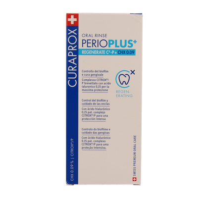 Curaprox Perio plus regenerate CHX 0.09 200 Milliliter