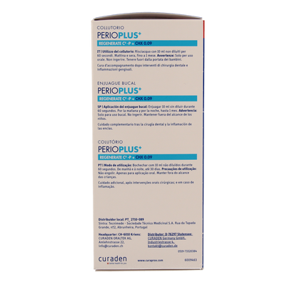 Curaprox Perio plus regenerate CHX 0.09 200 Milliliter