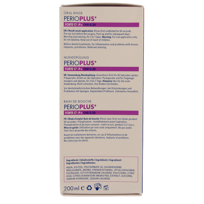 Curaprox Perio plus forte CHX 0.20 200 Milliliter