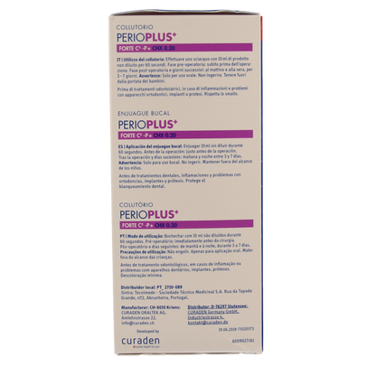 Curaprox Perio plus forte CHX 0.20 200 Milliliter