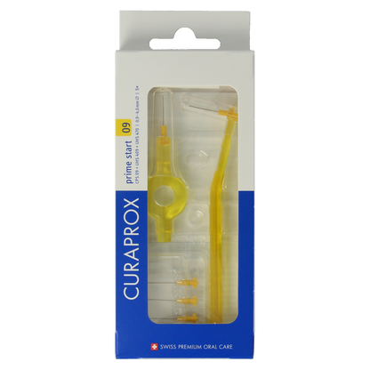 Curaprox Prime start rager 09 geel 4 mm 5 Stuks