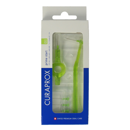 Curaprox Prime start rager 11 licht groen 5.0 mm 5 Stuks