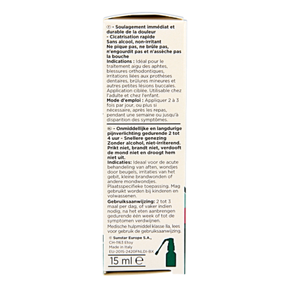 GUM Aftaclear spray 15 Milliliter