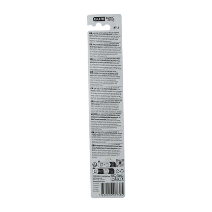 GUM Sonic ortho batterij tandenborstel refill 1 Stuks