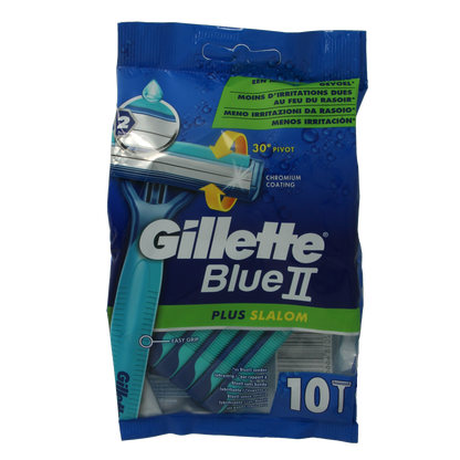 Gillette Blue II wegwerpmesjes 10 Stuks