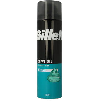 Gillette Base shaving gel sensitive 200 Milliliter